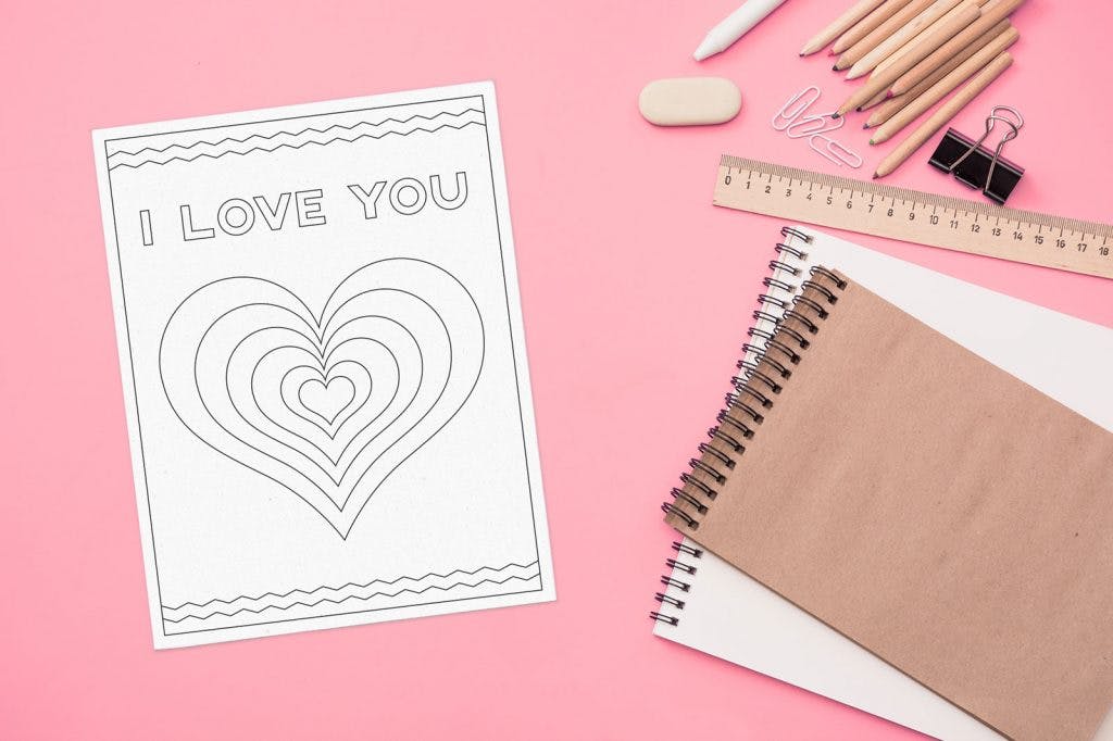 Valentine's Day Coloring Pages for Kids